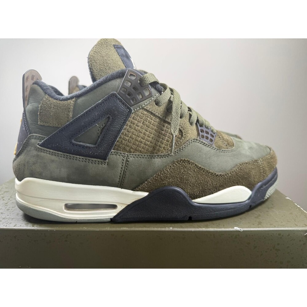 Nike Air Jordan 4 Men's 11.5 SE Retro Low Craft Olive